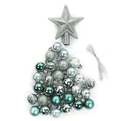 30-Piece: Christmas Balls Ornaments for Xmas Tree Cartsfy Inc.