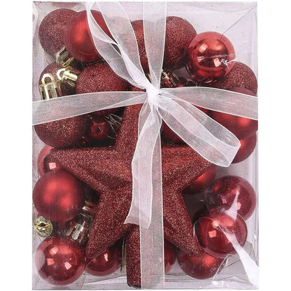 30-Piece: Christmas Balls Ornaments for Xmas Tree Cartsfy Inc.