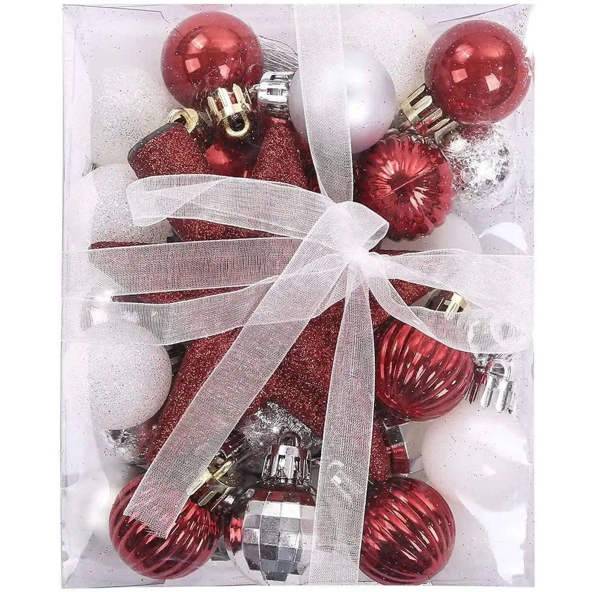 30-Piece: Christmas Balls Ornaments for Xmas Tree Cartsfy Inc.