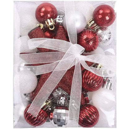 30-Piece: Christmas Balls Ornaments for Xmas Tree Cartsfy Inc.