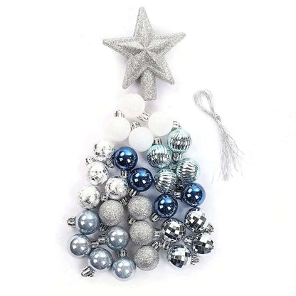 30-Piece: Christmas Balls Ornaments for Xmas Tree Cartsfy Inc.