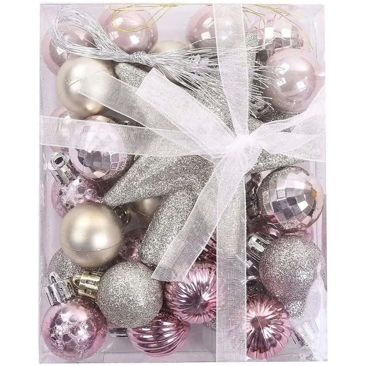 30-Piece: Christmas Balls Ornaments for Xmas Tree Cartsfy Inc.