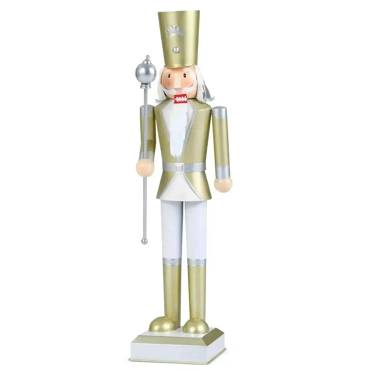 32.5 Inch Christmas Nutcracker with High Hat and Beautiful Scepter Cartsfy Inc.