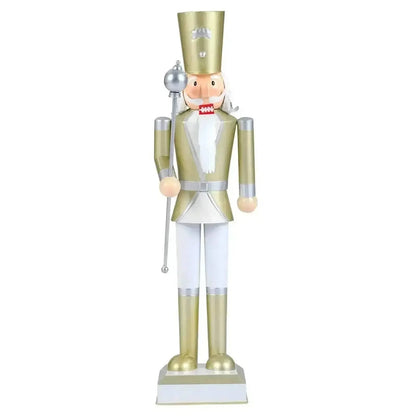 32.5 Inch Christmas Nutcracker with High Hat and Beautiful Scepter Cartsfy Inc.