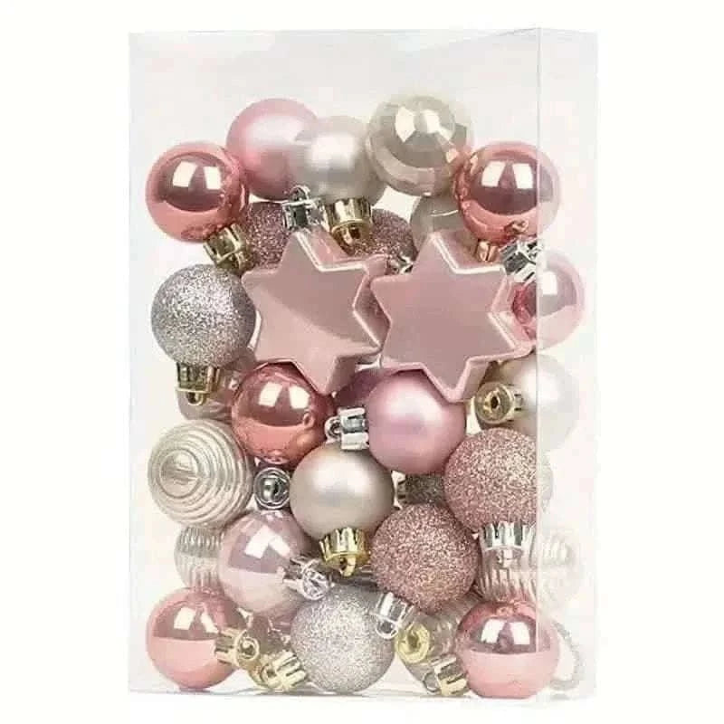 33-Pieces: Christmas Glitter Star Tree Topper Cartsfy Inc.