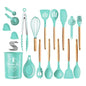 35-Pieces: Kitchen Cooking Utensils Set DailySale Khaki Green White Khaki-Green-White-