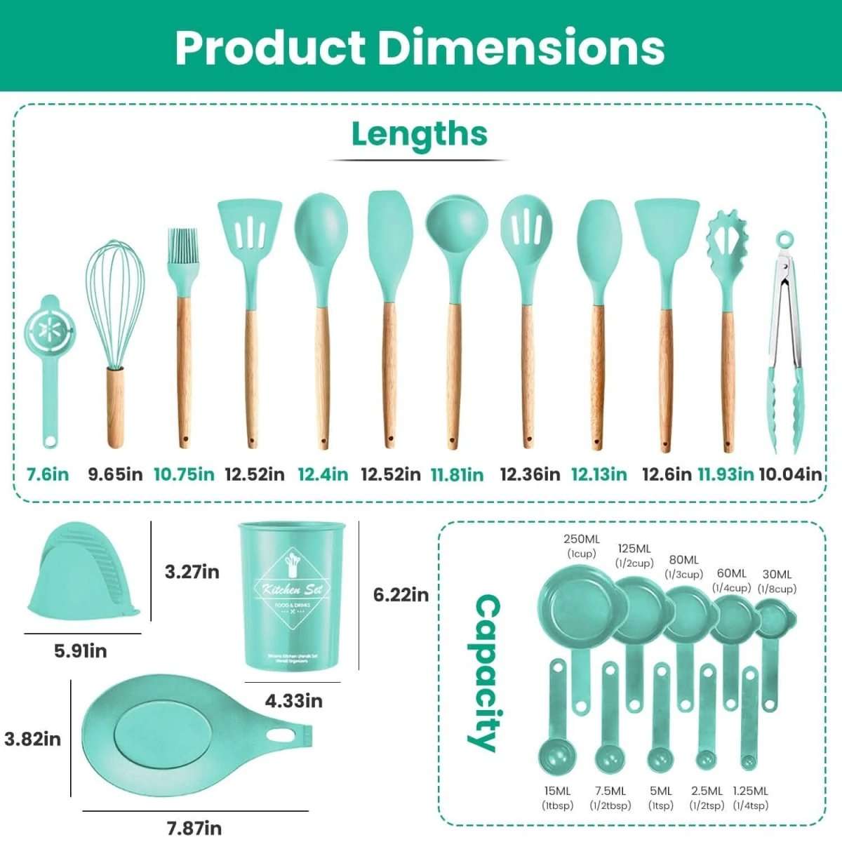 35-Pieces: Kitchen Cooking Utensils Set Cartsfy Inc.