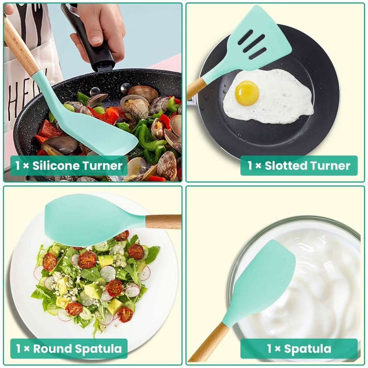 35-Pieces: Kitchen Cooking Utensils Set Cartsfy Inc.