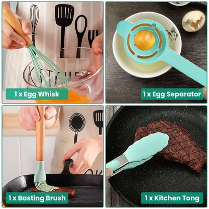 35-Pieces: Kitchen Cooking Utensils Set Cartsfy Inc.