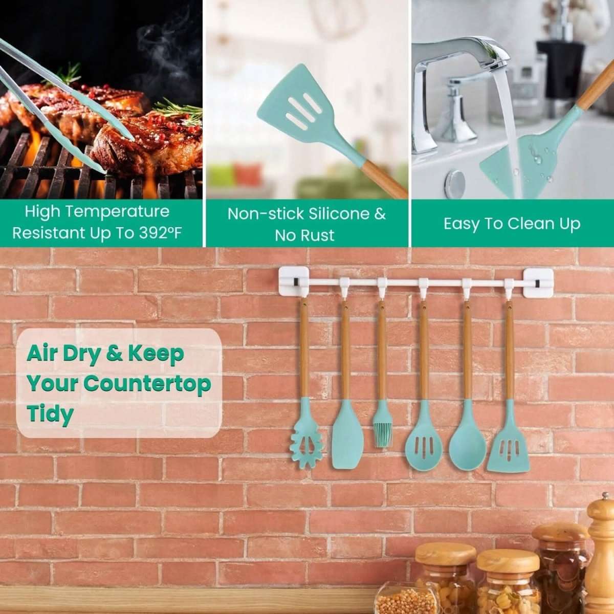 35-Pieces: Kitchen Cooking Utensils Set Cartsfy Inc.