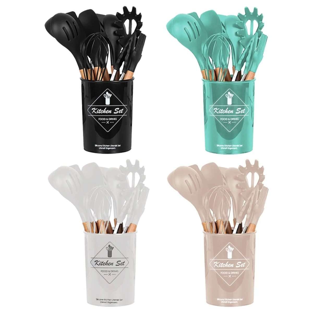 35-Pieces: Kitchen Cooking Utensils Set Cartsfy Inc.