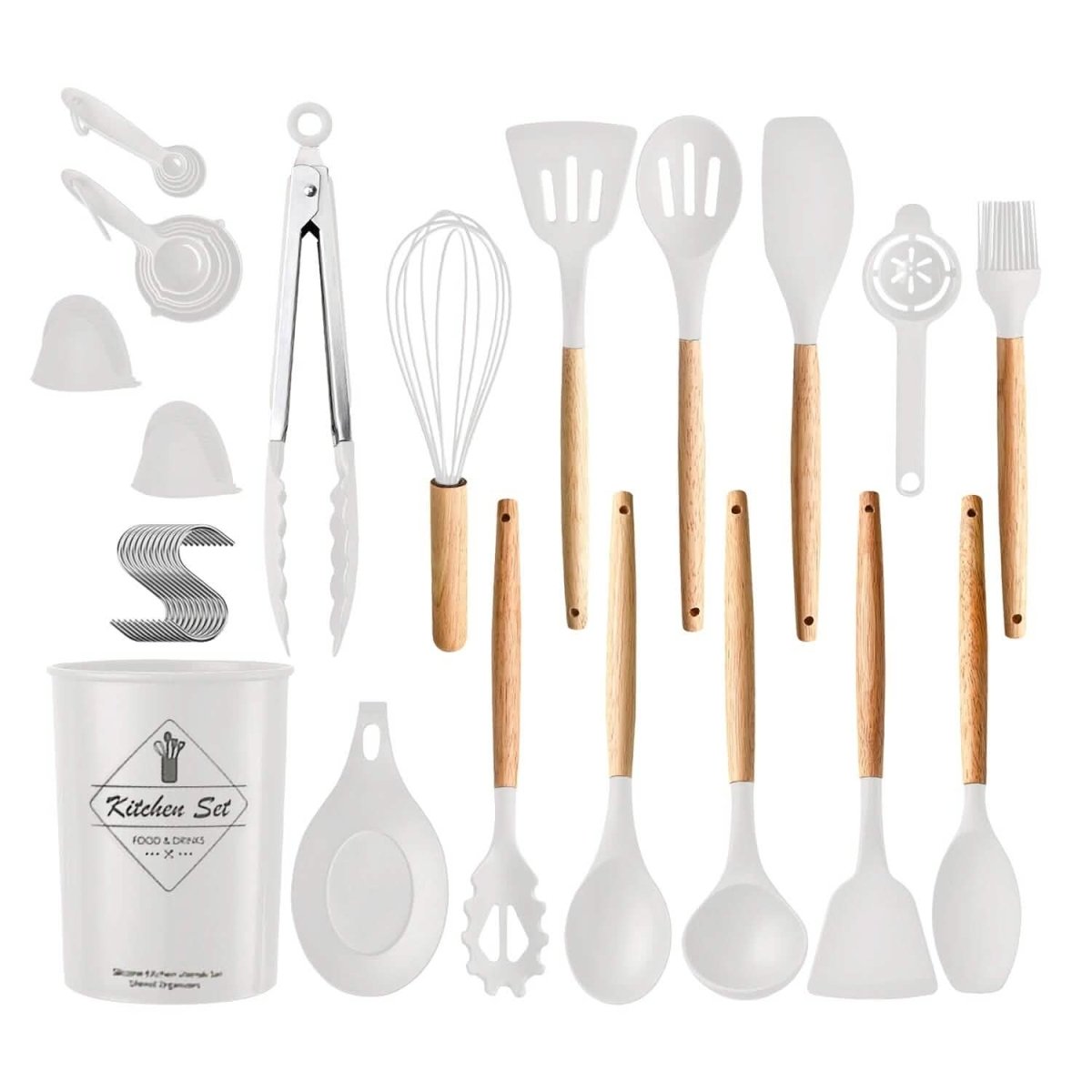 35 - Pieces: Kitchen Cooking Utensils Set - Cartsfy Inc.