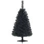 36 Inch Unlit Artificial Christmas Mini Tree with Plastic Stand-Green Cartsfy Inc.