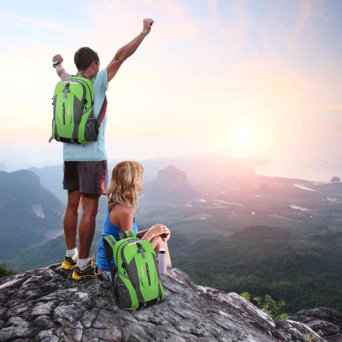 36L Outdoor Backpack Waterproof Travel Knapsack Cartsfy Inc.
