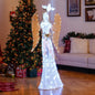 3D Lighted Angel Christmas Decoration 5.5 FT Halo Angel
