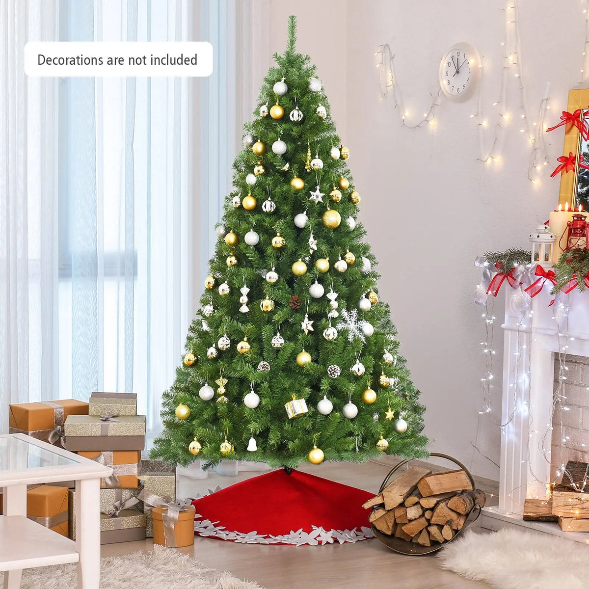 PVC Artificial Christmas Tree Premium Hinged