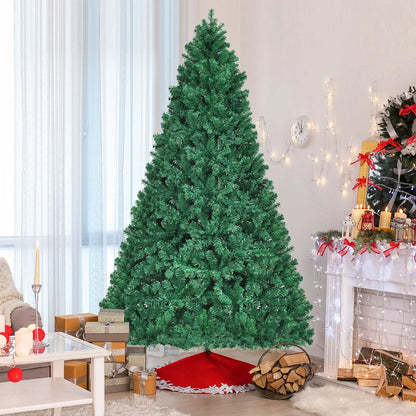 7 Feet PVC Artificial Christmas Tree with LED Lights