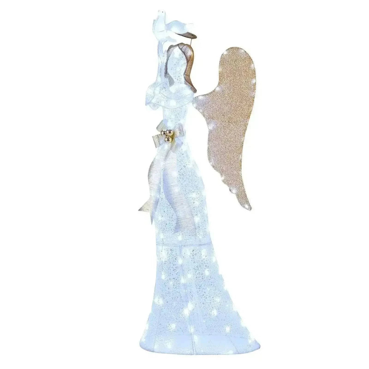 3D Lighted Angel Christmas Decoration 5.5 FT Halo Angel Cartsfy Inc.