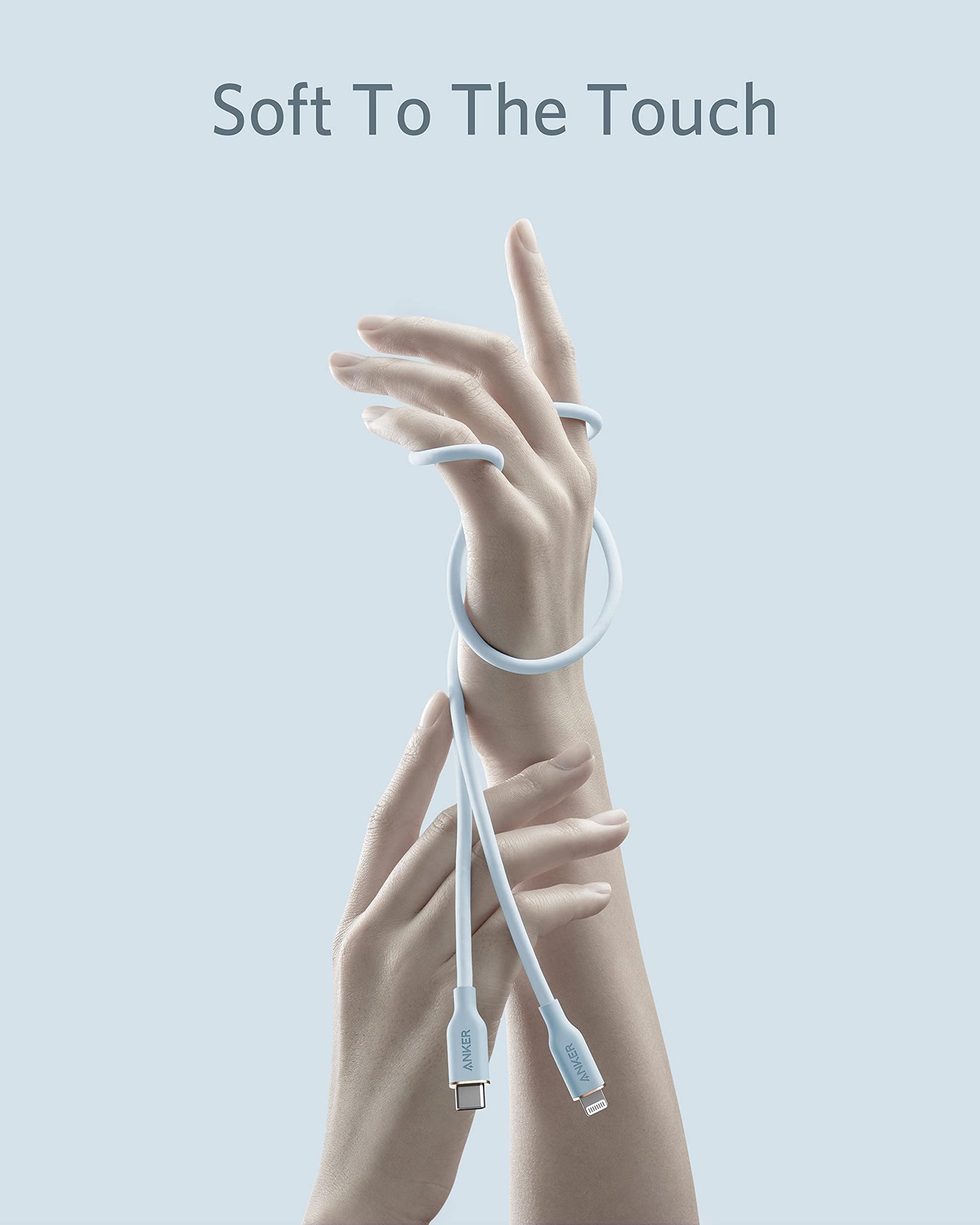 Anker USB-C to Lightning Cable (Flow, Silicone)