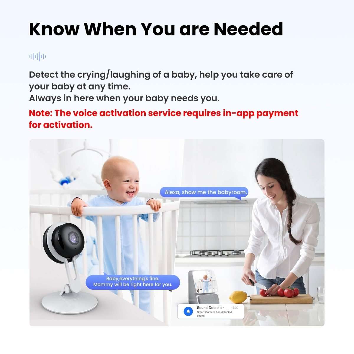 3MP Wireless security Camera – Two-Way Audio, Motion Detection, Night Vision Cartsfy Inc.