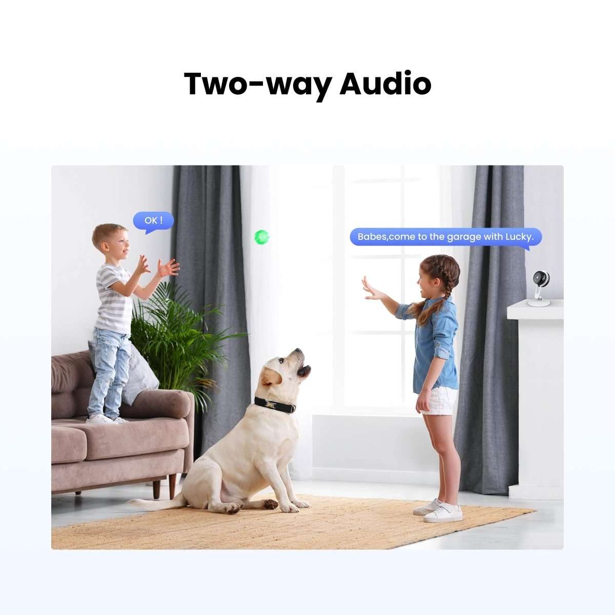 3MP Wireless security Camera – Two-Way Audio, Motion Detection, Night Vision Cartsfy Inc.