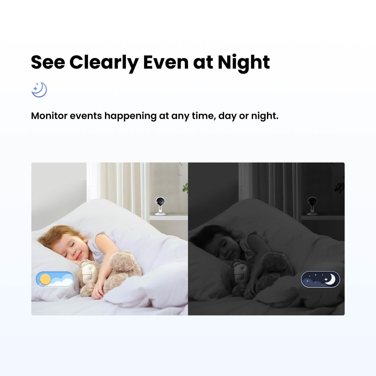3MP Wireless Smart AI Home Security Camera – Two - Way Audio, Motion Detection, Night Vision - Cartsfy Inc.