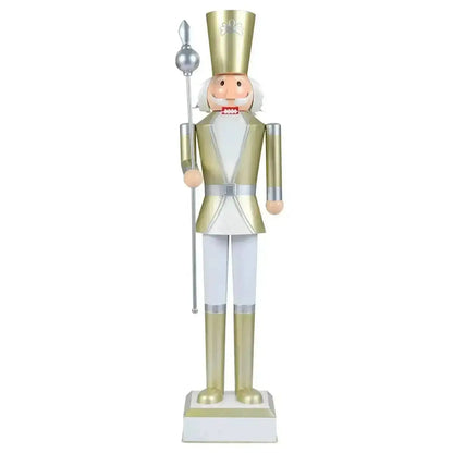 4 FT Christmas Nutcracker with High Hat & Beautiful Scepter Cartsfy Inc.