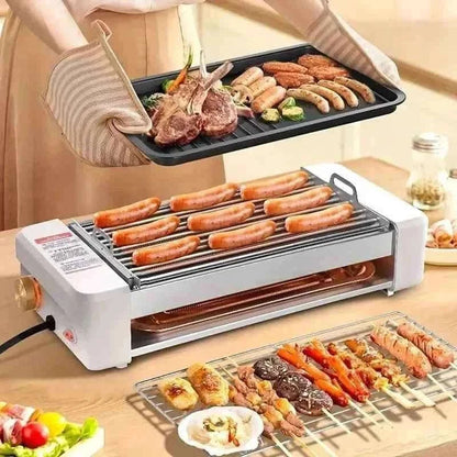 4-in-1 Multifunctional Sausage Grill – Non-Stick, Adjustable Temp, Removable Pan, Kitchen & Dorm Use Cartsfy Inc.