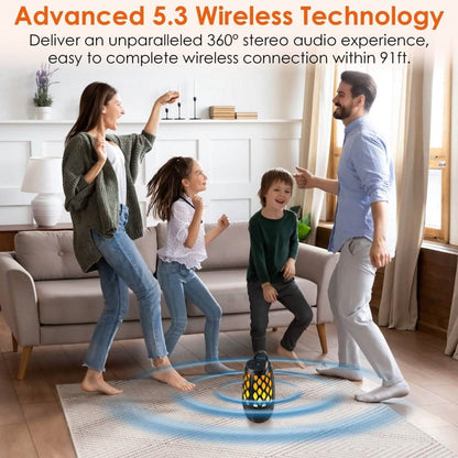4 - in - 1 Wireless 5.3 IPX5 Waterproof Outdoor Speaker - Cartsfy Inc.