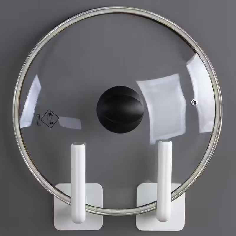 4-Pack: Adhesive Toilet Paper Holder, Wall Mount, White & Black Cartsfy Inc.