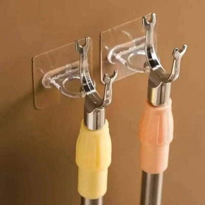 4-Pack Clear Adhesive Utility Hooks DailySale Default Title Default Title-