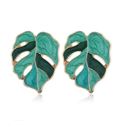 4-Pairs: Women's Vintage Leaf Fashion Earrings DailySale Default Title Default Title-