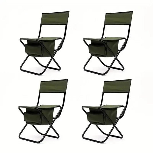 4-Piece: Folding Outdoor Chair with Storage Bag DailySale Default Title Default Title-