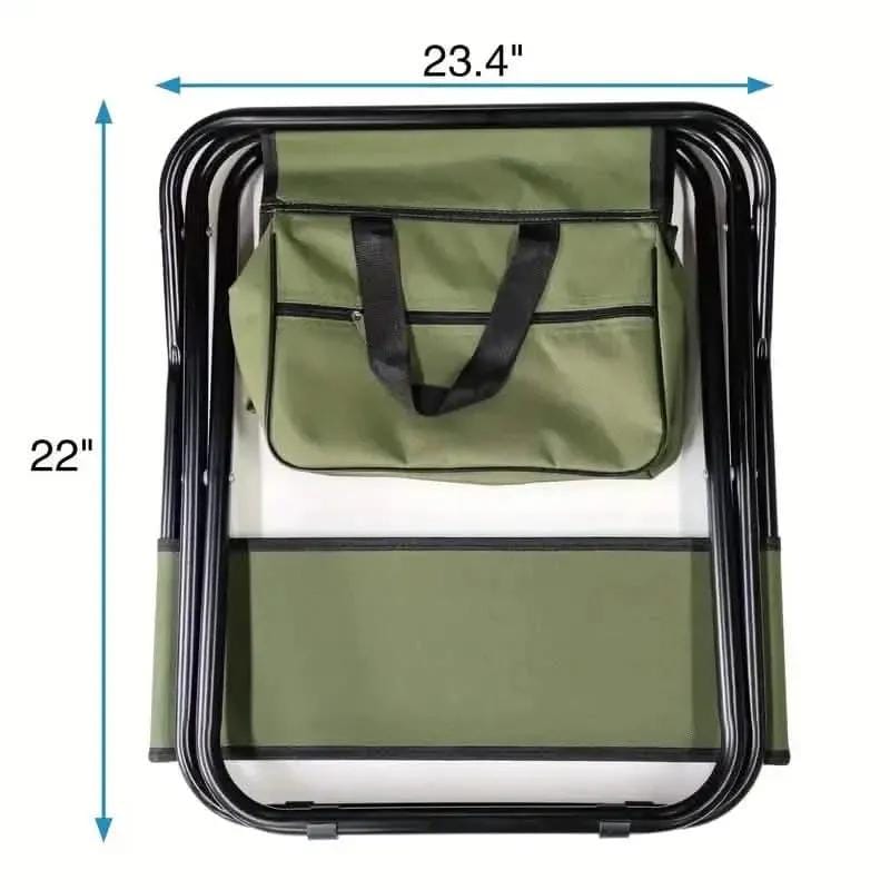 4-Piece: Folding Outdoor Chair with Storage Bag DailySale Default Title Default Title-