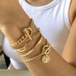 4-Piece Set: Women's Simple Fashion Bracelets Cartsfy Inc.