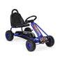 4 Wheel Pedal Powered Ride On with Adjustable Seat-Blue VYSN Default Title Default Title-