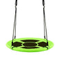 40 Inch Flying Saucer Tree Swing Indoor Outdoor Play Set-Green Cartsfy Inc.