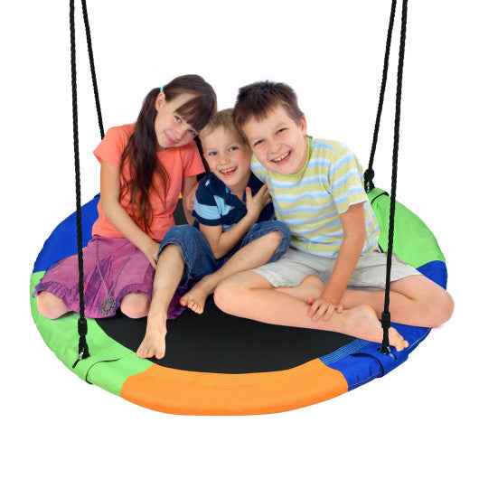 40-Inch Flying Saucer Tree Swing Outdoor Play Set with Easy Installation Process for Kids Cartsfy Inc.