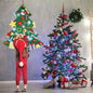 41-Piece: DIY Felt Christmas Tree Detachable Ornaments for Kids