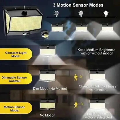 468 LED Solar Motion Outdoor Light DailySale Default Title Default Title-