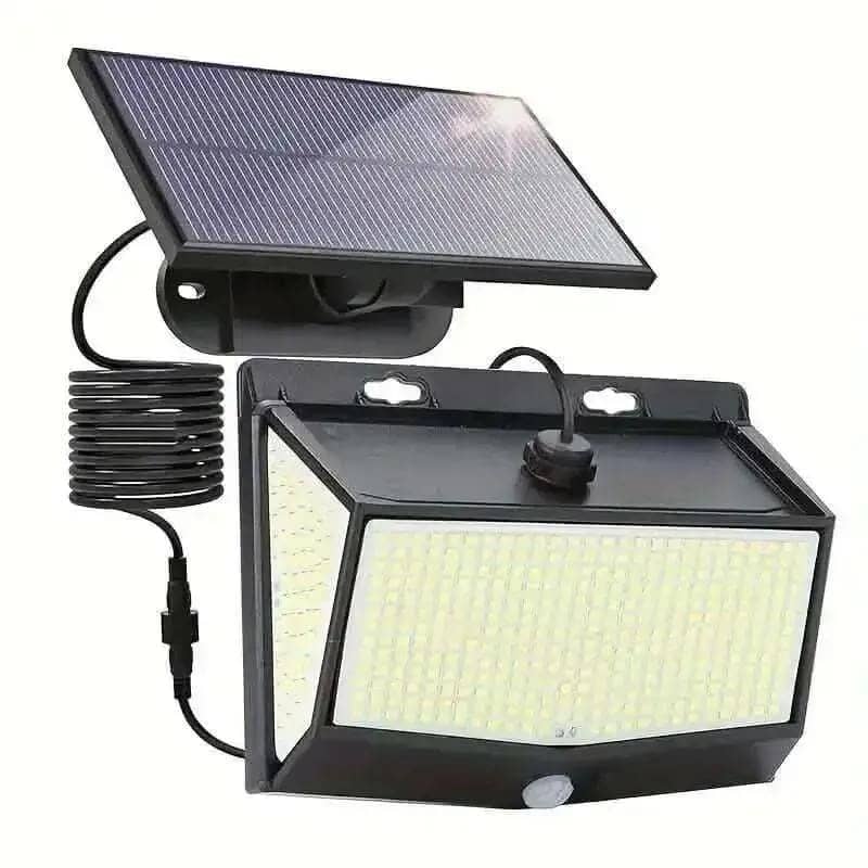 468 LED Solar Motion Sensor Security Outdoor Light