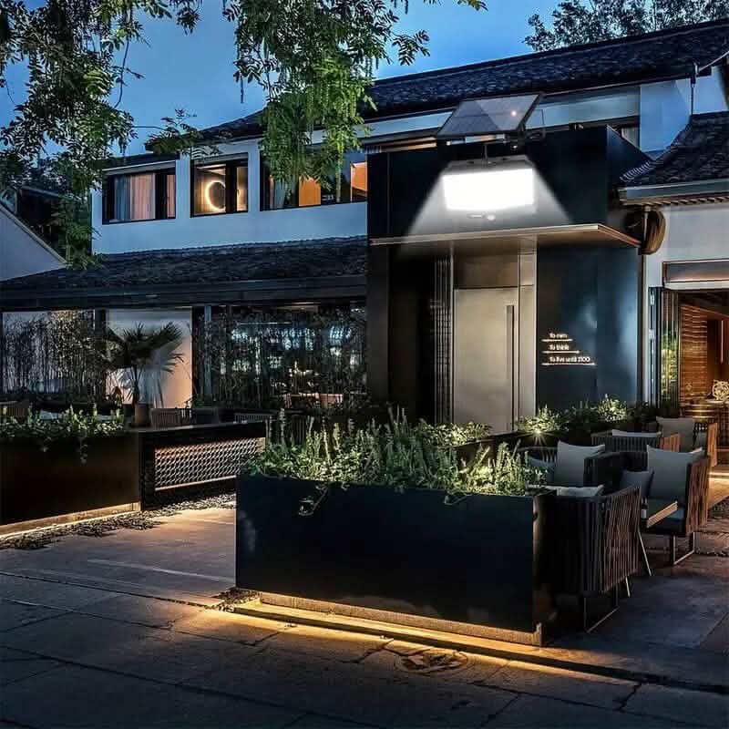 468 LED Solar Motion Sensor Security Outdoor Light - Cartsfy Inc.