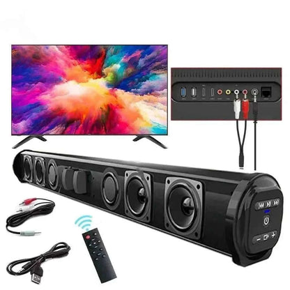 4D Surround Stereo Speakers – Wireless & USB, High-Fidelity Subwoofer, Party & Home Theater, Plug-and-Play Cartsfy Inc.