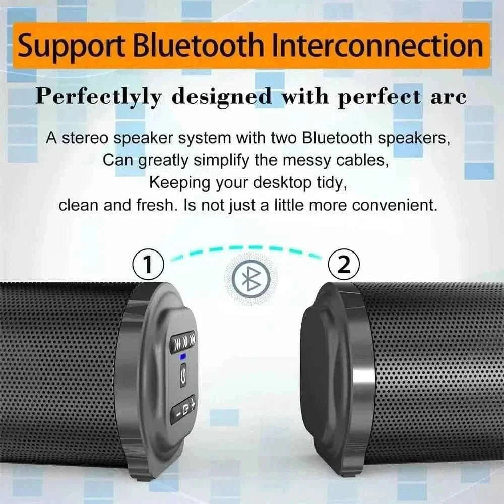 4D Surround Stereo Speakers – Wireless & USB, High-Fidelity Subwoofer, Party & Home Theater, Plug-and-Play Cartsfy Inc.