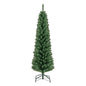 5/6/7/8 Feet Pencil Christmas Tree with 295/392/523/671 Memory Wire Branch Tips and Upgraded Metal Stand DirectDeals 5 Feet 6 Ft 8 Ft 5 Feet-6 Ft-8 Ft-7 Ft-