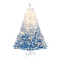5/6/7/8 FT Artificial Christmas Tree with Warm White LED Lights and 8 Modes Cartsfy Inc.