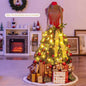 5 FT Pre-lit Mannequin Artificial Christmas Tree Dress Form Xmas Tree Cartsfy Inc.