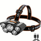 5 LED Headlamp High Lumens Super Bright Outdoor Headlight Cartsfy Inc.