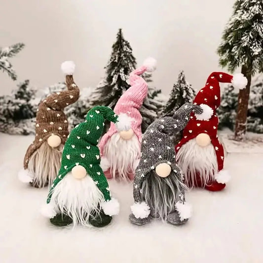 5-Pack: Christmas Gnome Plush Doll DailySale Default Title Default Title-
