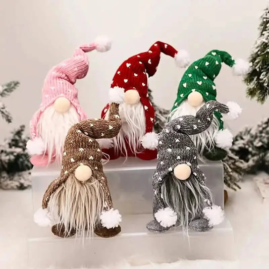 5-Pack: Christmas Gnome Plush Doll DailySale Default Title Default Title-